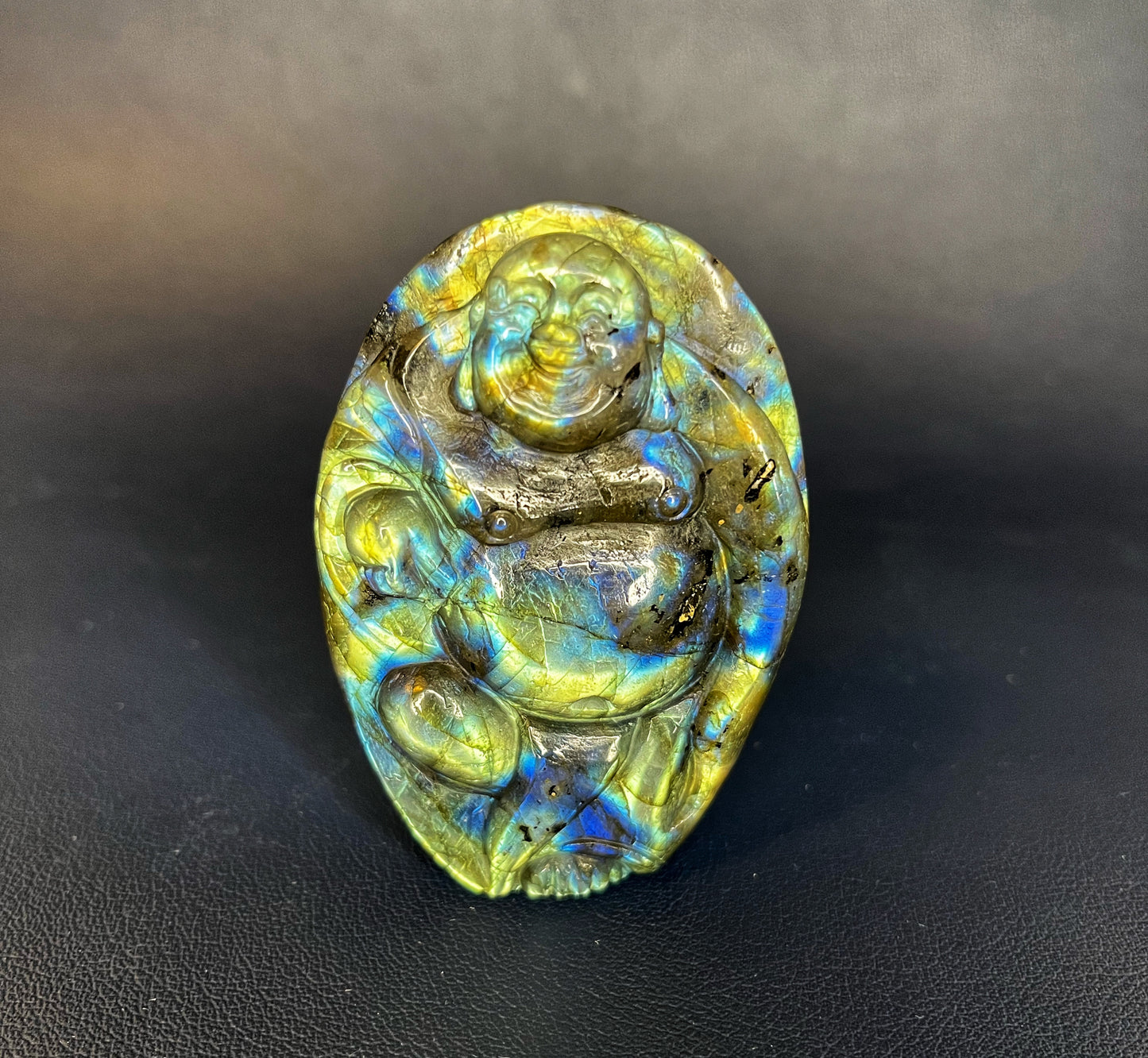 Labradorite Buddha