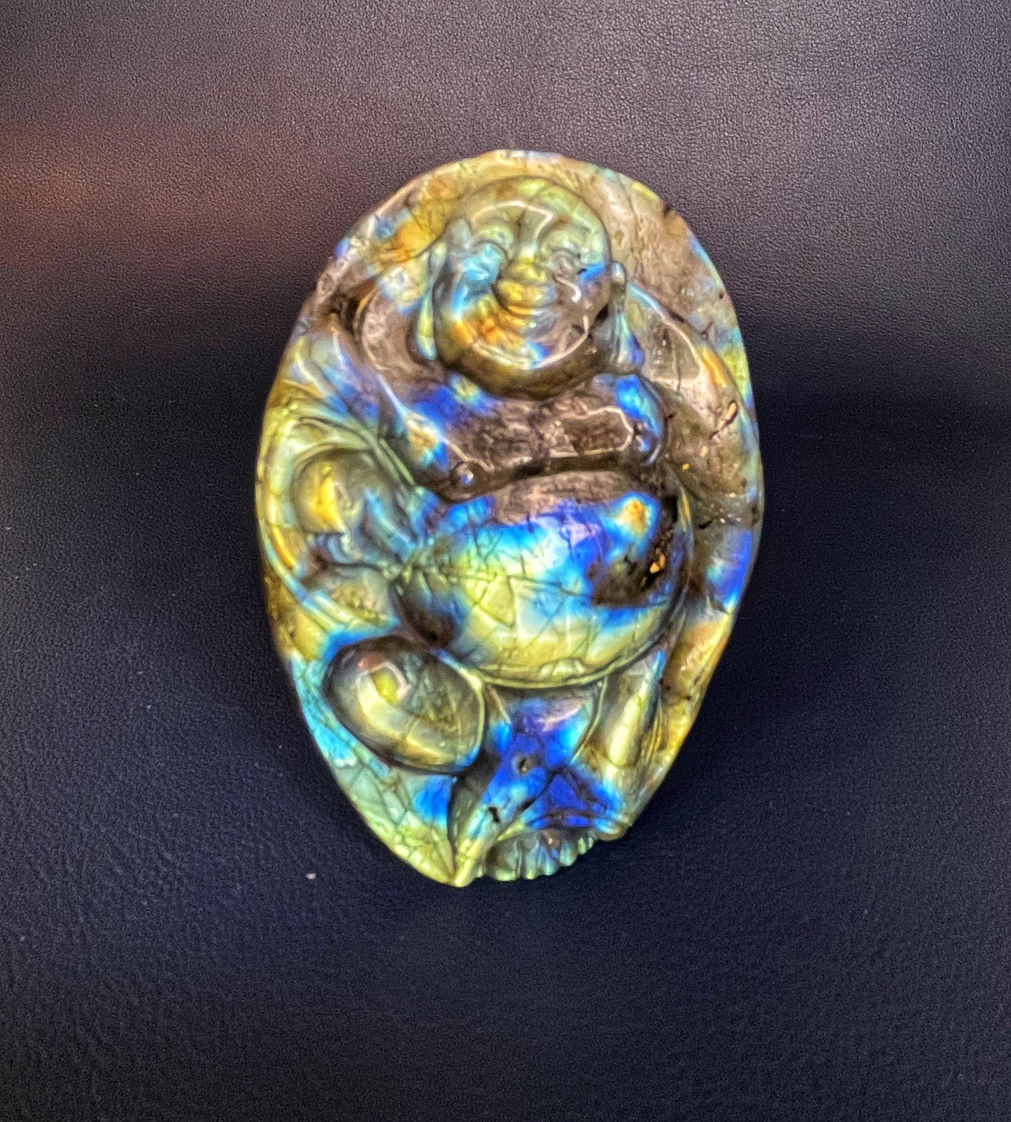 Labradorite Buddha