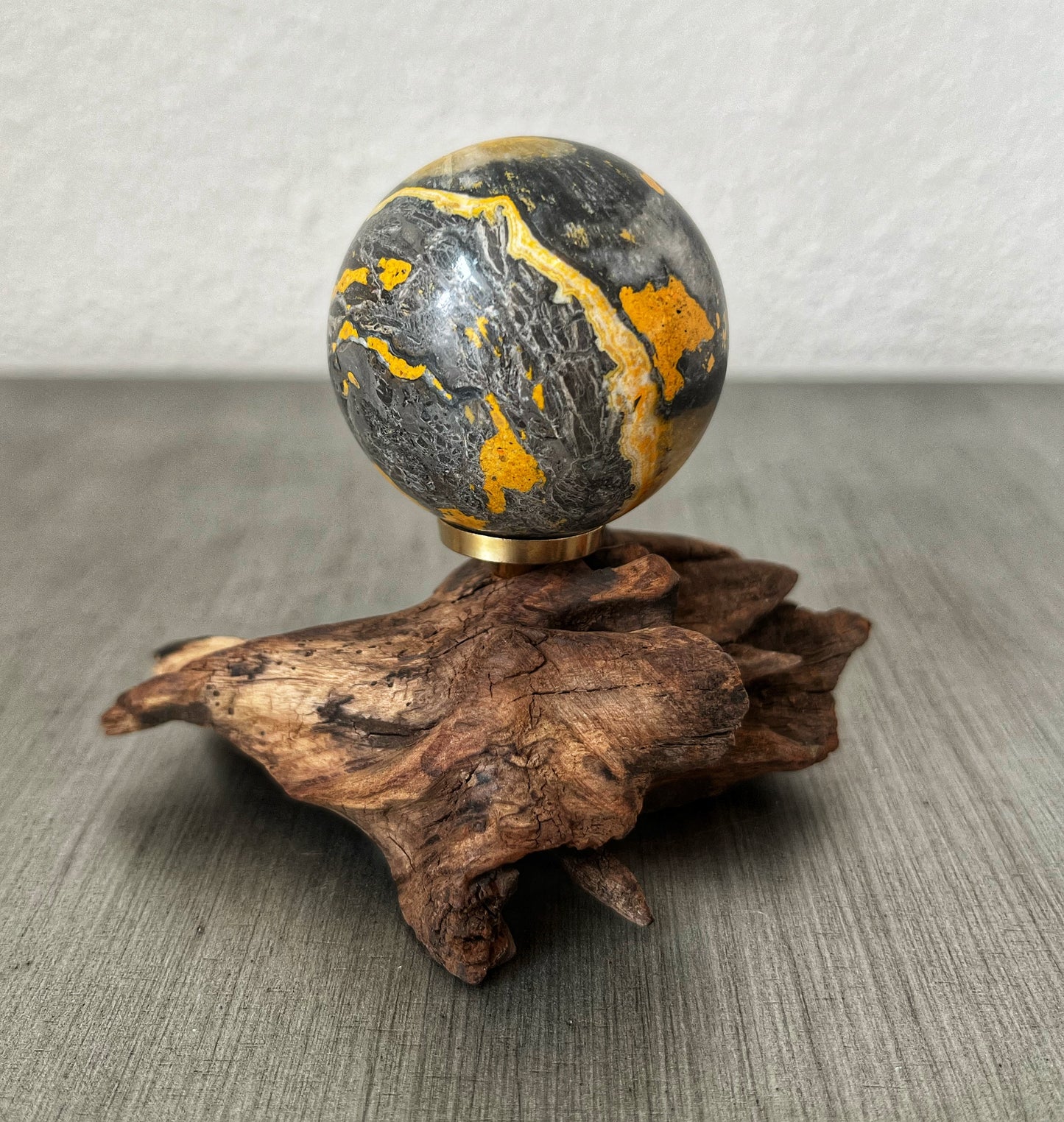 Bumblebee Jasper Sphere