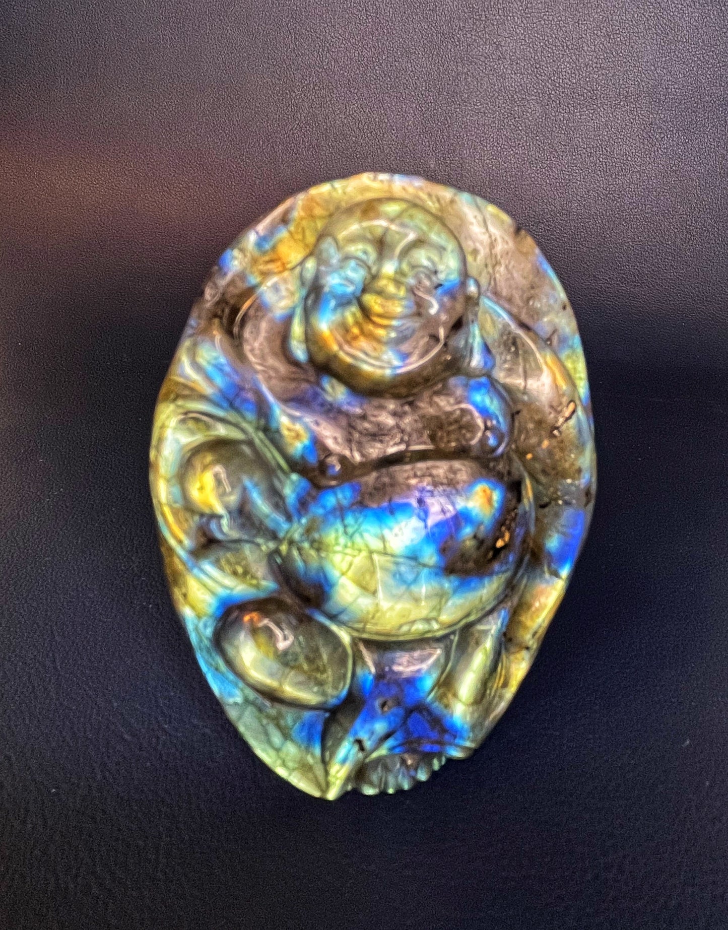Labradorite Buddha