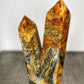 Double Point, Crazy Lace Agate
