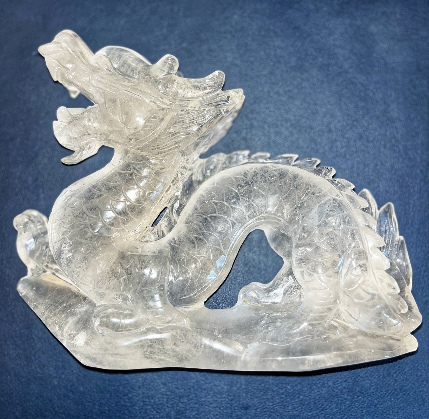 Clear Quartz Dragon