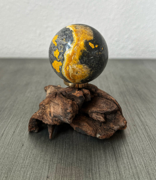 Bumblebee Jasper Sphere